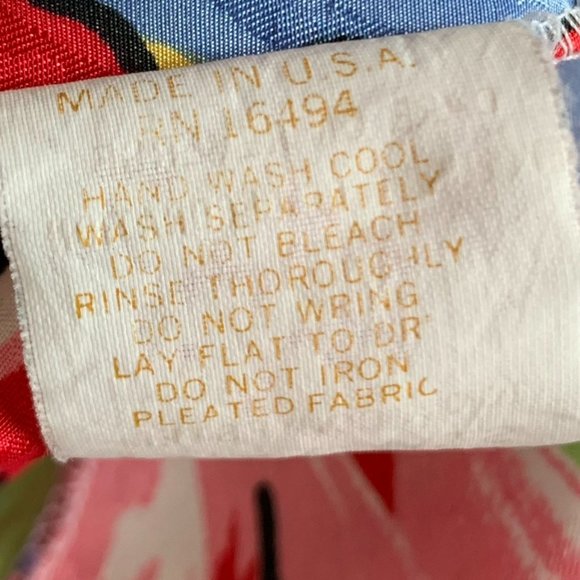 Vintage Mary Mcfadden Dressing Gown Robe - Picture 13 of 14